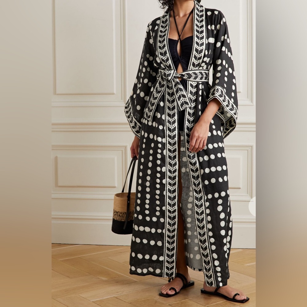 Johanna Ortiz Resort 23 Collection-Kimono Coverup